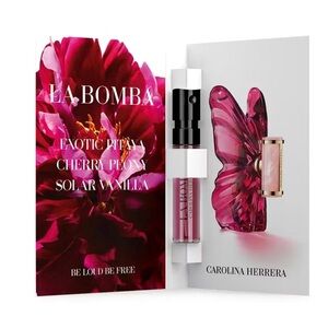 Carolina Herrera La Bomba Sample Spray in Fuchsia Pink